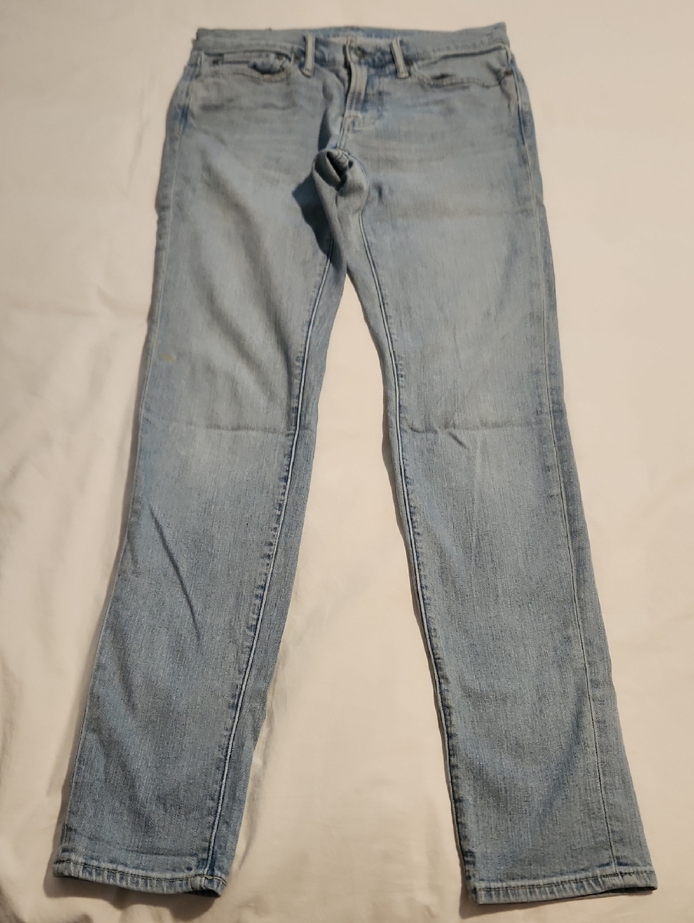 Abercrombie & Fitch Light Wash Straight Leg Men's Jeans 28x32
